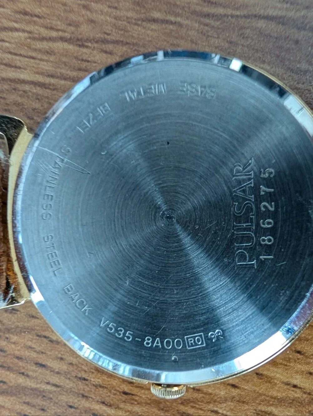 Elegant Vintage Pulsar Seiko Moonphase Roman Dial  Quartz Unisex Watch